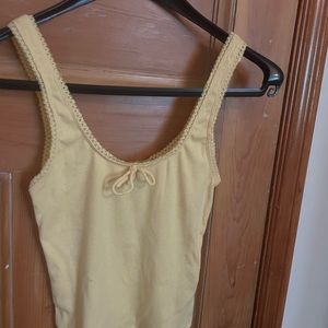 Forever 21 Yellow Tank